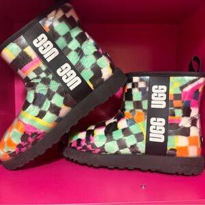 UGG Classic Clear Mini Checks